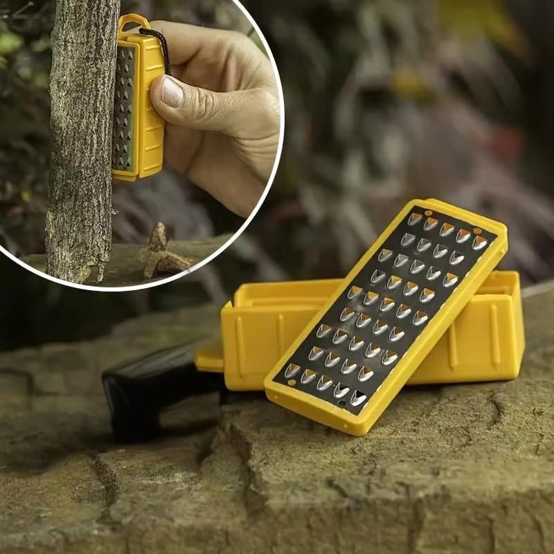 Fire Starting Kit - Açık Hava Büyüteç Kartı Ateş Başlatıcı