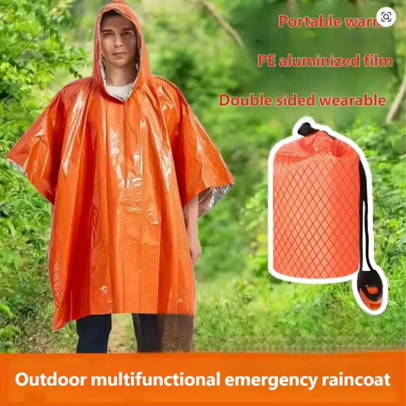 Survival Blanket Reflective - Acil Durum Pançosu 4 Adet, Film