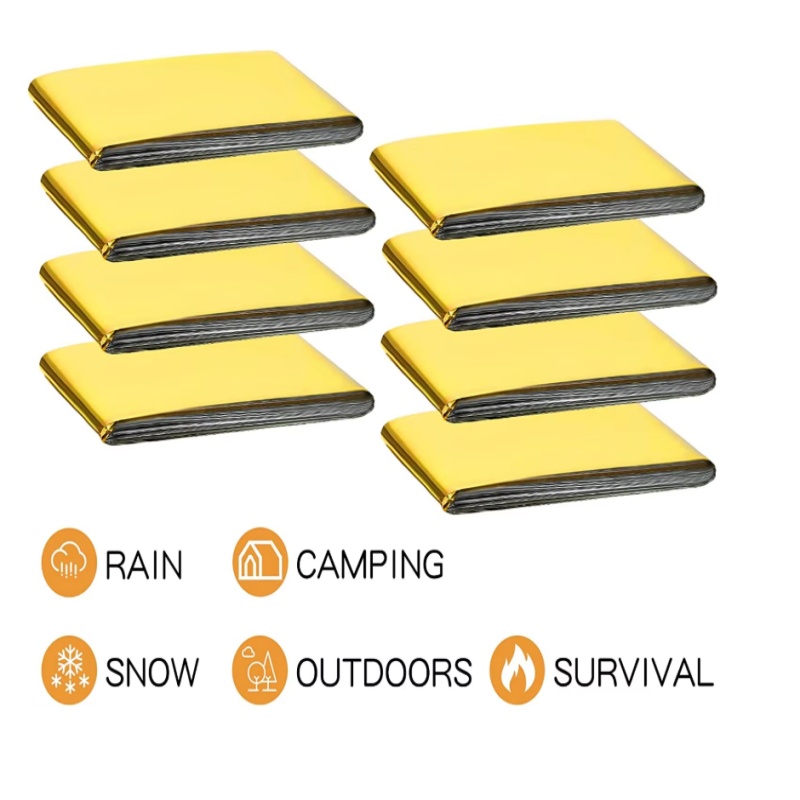 130x210cm Ağır Hizmet Tipi Myl - Survival Blanket Reflective incelemesi ve fiyatı