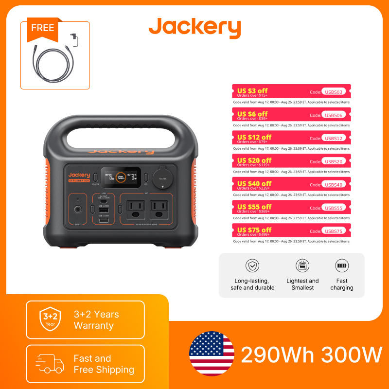 Jackery Taşınabilir Güç İstasy - Solar Emergency Charger incelemesi ve fiyatı