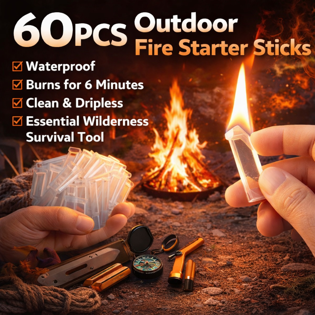 60 adet su geçirmez ateş başla - Fire Starting Kit incelemesi ve fiyatı