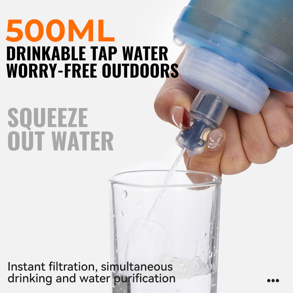 WRELS Su Filtreli Şişe Katlana - Water Bag Collapsible incelemesi ve fiyatı